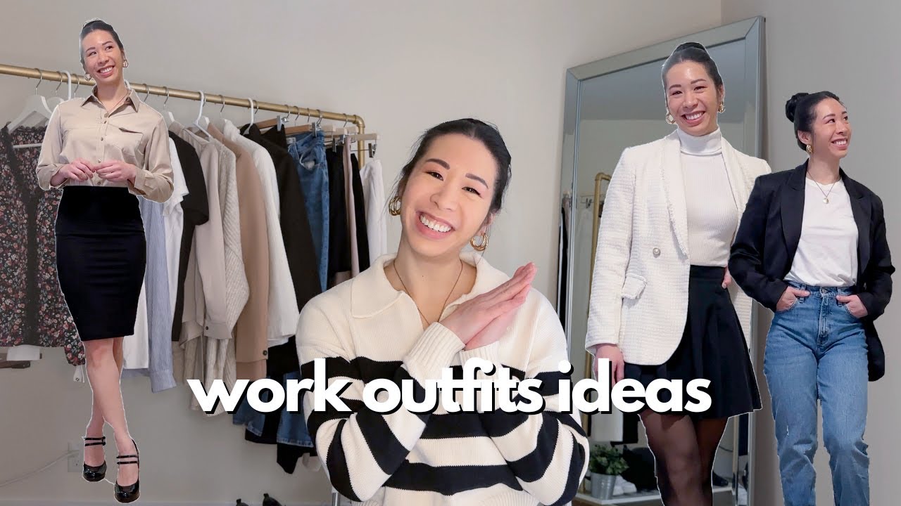 WORK OUTFIT IDEAS / Outfits For The Office / Workwear Lookbook 2021 ... WORK OUTFIT IDEAS / Outfits For The Office / Workwear Lookbook 2021 ...