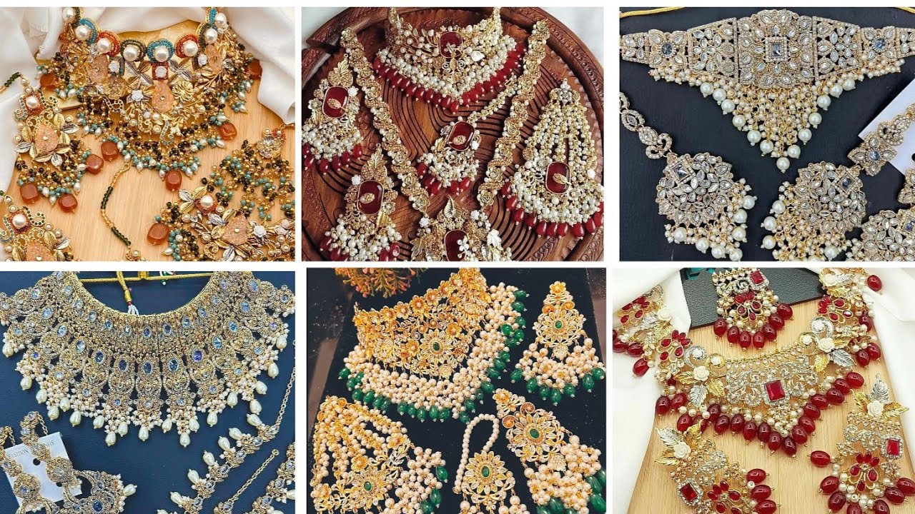 Latest Elegant Bridal Gold Jewelry Set|Trending Collection - YouTube Top Elegant Jewelry Sets Review With YouTube Demo