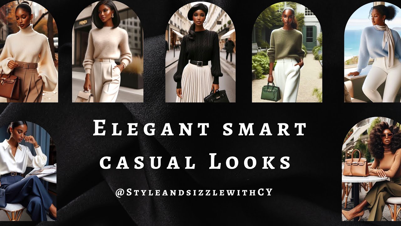Top Professional Smart Casual Looks Review With YouTube Demo